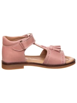 Leder-Sandalen in Rosa>POM POM Online