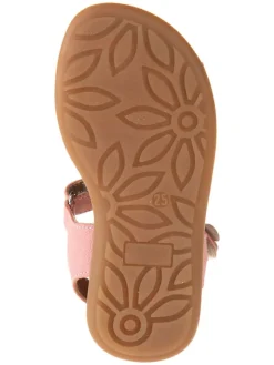 Leder-Sandalen in Rosa><noscript><img width=
