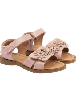 Leder-Sandalen in Rosa>POM POM Best
