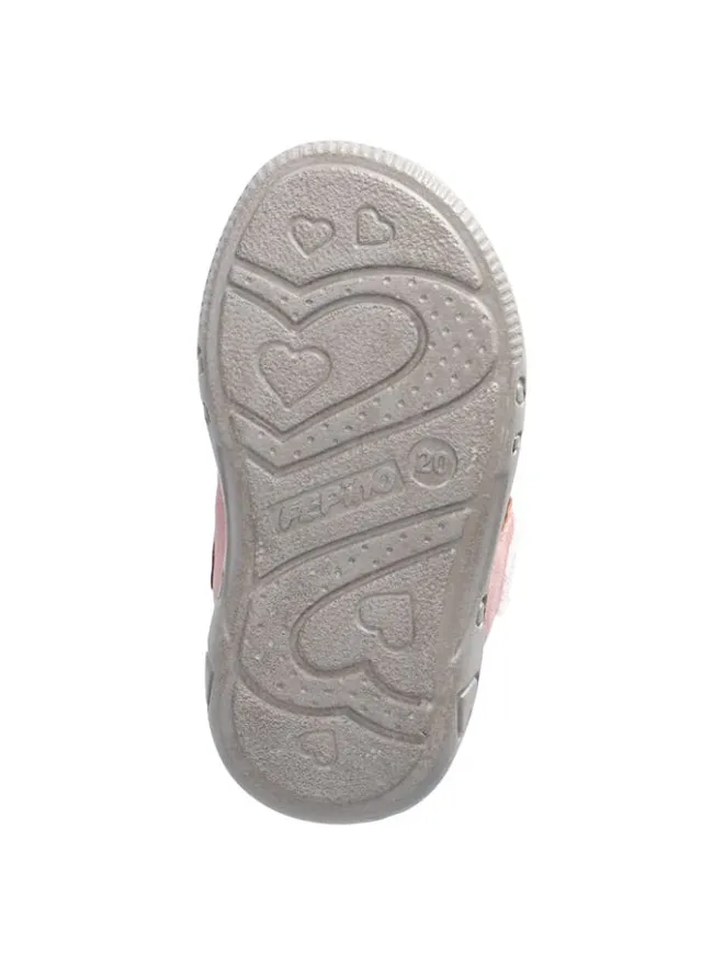 PEPINO Sandalen^Leder-Sandalen in Rosa
