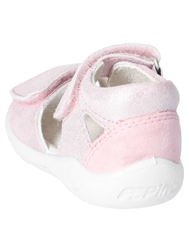 PEPINO Sandalen^Leder-Sandalen in Rosa