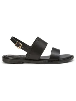 Leder-Sandalen in Schwarz>Marc O'Polo Shoes Clearance
