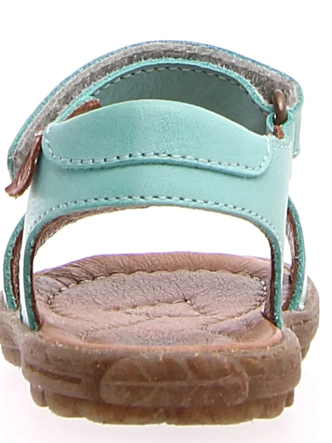 Naturino Sandalen·Sandalen^Leder-Sandalen in Türkis