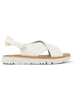Camper Sandalen^Leder-Sandalen in Weiß