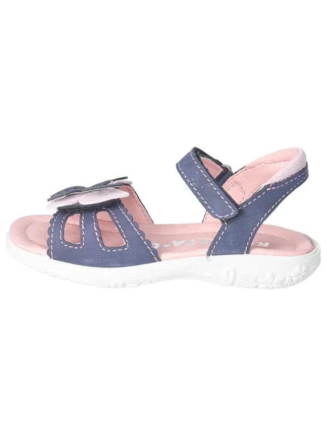 Ricosta Sandalen·Sandalen^Leder-Sandalen "Kelebek" in Dunkelblau
