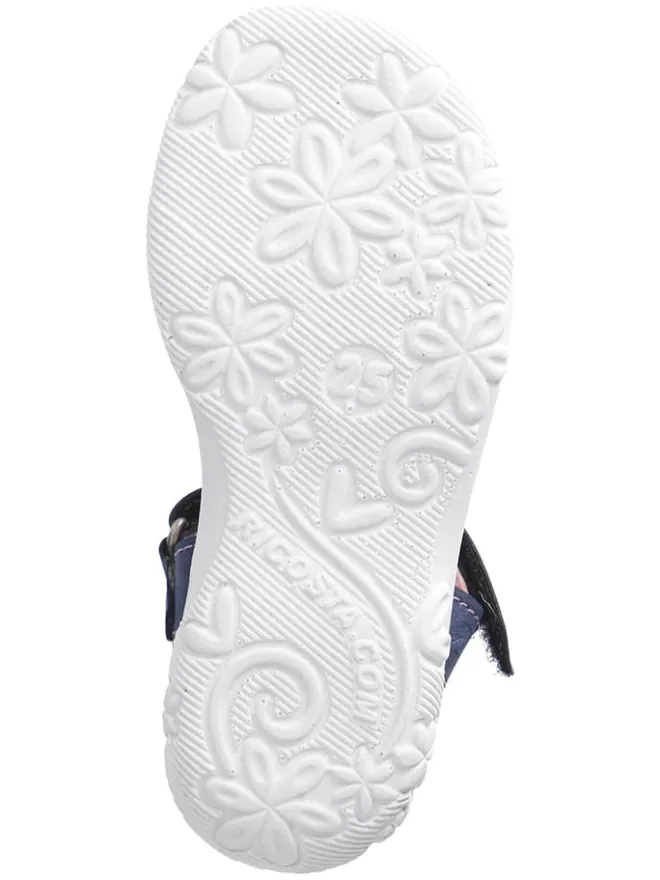 Ricosta Sandalen·Sandalen^Leder-Sandalen "Kelebek" in Dunkelblau