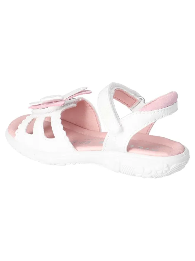 Leder-Sandalen "Kelebek" in Weiß/ Rosa>Ricosta Sale