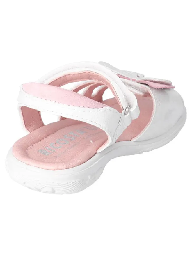 Leder-Sandalen "Kelebek" in Weiß/ Rosa>Ricosta Sale