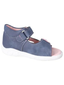 Leder-Sandalen "Maja" in Dunkelblau>PEPINO Sale