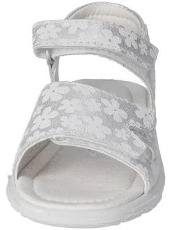 Ricosta Sandalen·Sandalen^Leder-Sandalen "Moni" in Silber