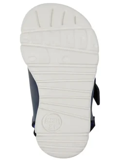 Leder-Sandalen "Oruga" in Dunkelblau>Camper Sale