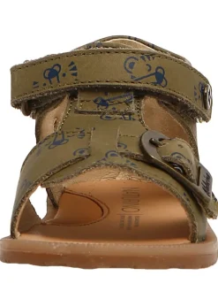 Naturino Sandalen^Leder-Sandalen "Quarzo" in Khaki