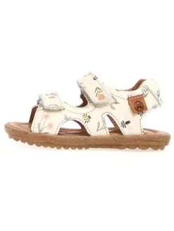 Leder-Sandalen "Sky" in Creme>Naturino Best