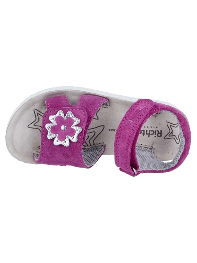 Leder-Sandalen "Sofia" in Fuchsia>Richter Shoes Best