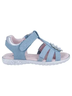 Leder-Sandalen "Sole" in Blau>Richter Shoes Online