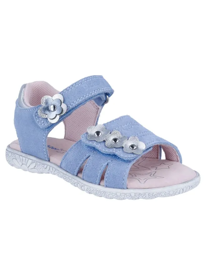 Leder-Sandalen "Sole" in Blau>Richter Shoes Sale