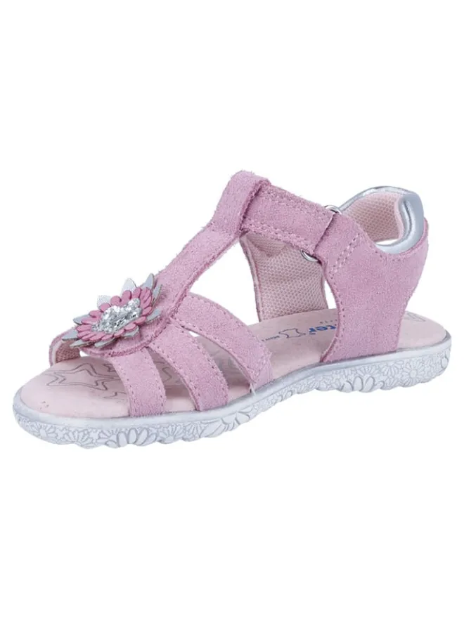 Richter Shoes Sandalen·Sandalen^Leder-Sandalen "Sole" in Rosa