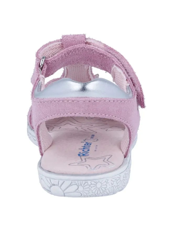 Richter Shoes Sandalen·Sandalen^Leder-Sandalen "Sole" in Rosa