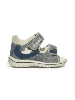 Primigi Sandalen^Leder-Sandalen "Sweet" in Grau/ Dunkelblau