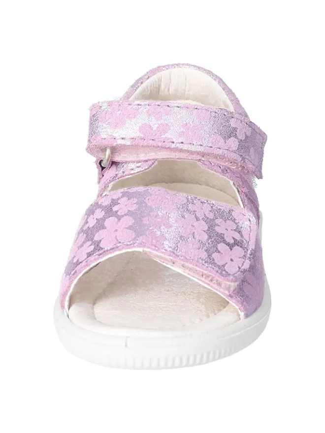 Leder-Sandalen "Taya" in Lila>PEPINO Best