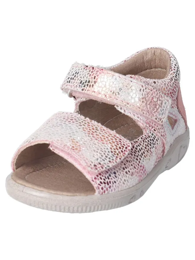 PEPINO Sandalen^Leder-Sandalen "Taya" in Rosa