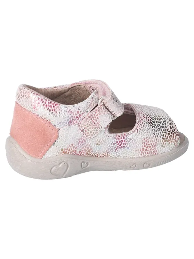 PEPINO Sandalen^Leder-Sandalen "Taya" in Rosa