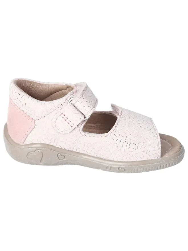 Leder-Sandalen "Taya" in Rosa>PEPINO Online