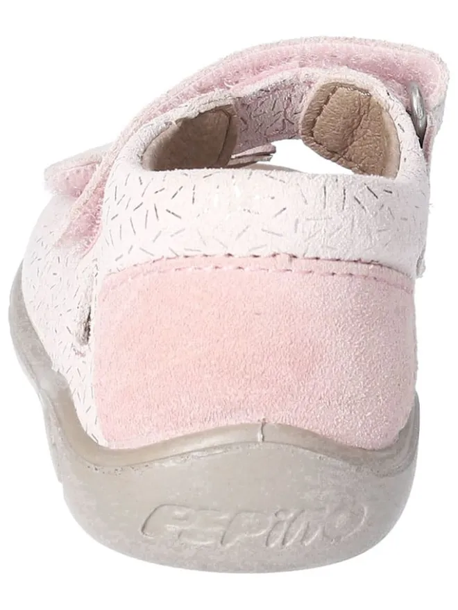 Leder-Sandalen "Taya" in Rosa>PEPINO Online