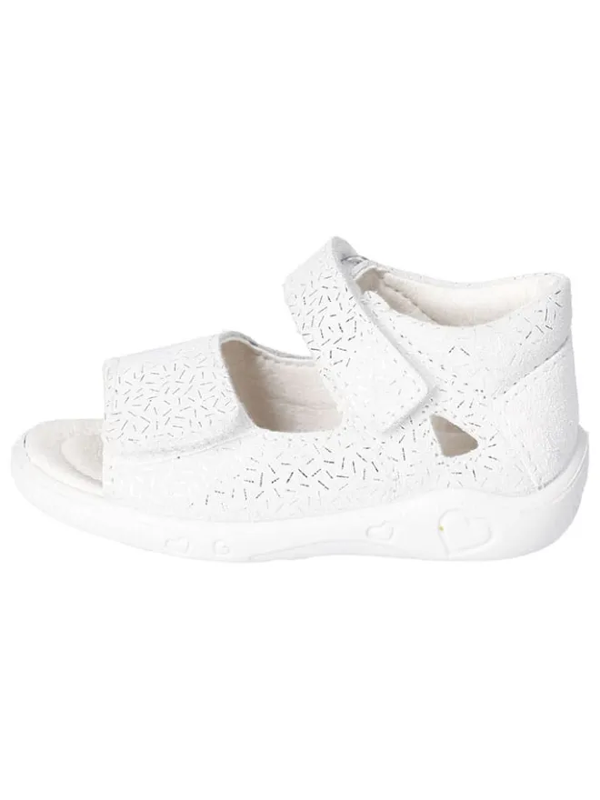 Leder-Sandalen "Taya" in Weiß>PEPINO New