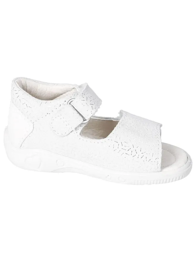 Leder-Sandalen "Taya" in Weiß>PEPINO New