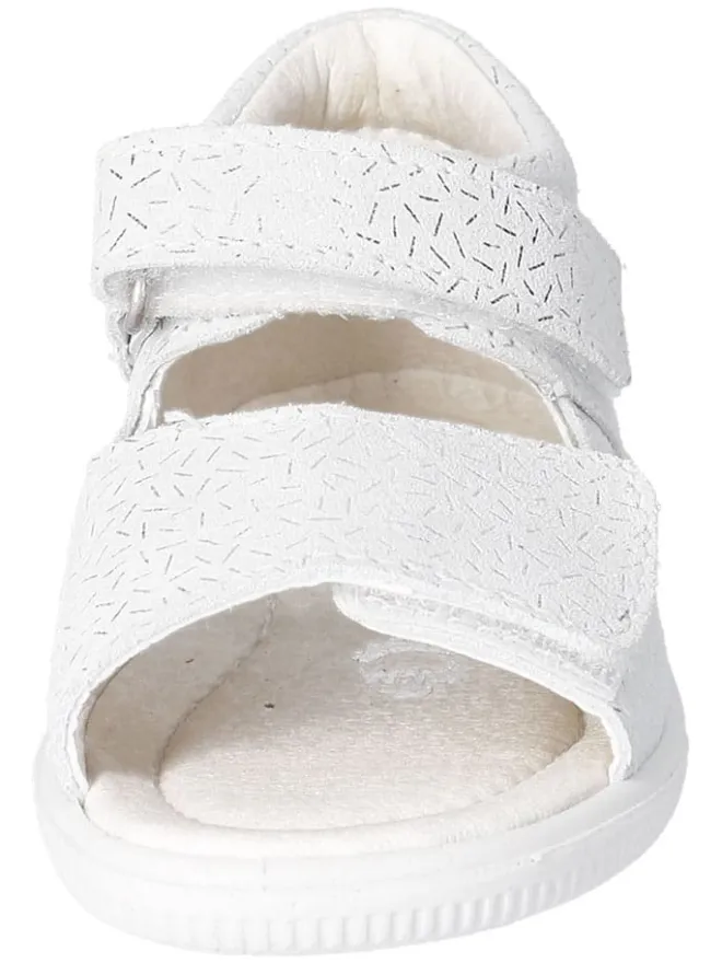 Leder-Sandalen "Taya" in Weiß>PEPINO New