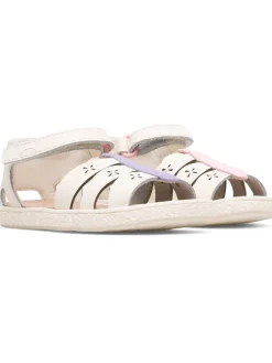 Leder-Sandalen "TWS" in Creme>Camper Online