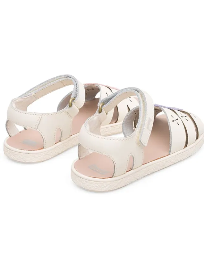 Leder-Sandalen "TWS" in Creme>Camper Online