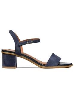 Geox Sandalen^Leder-Sandaletten "Aurely 50" in Dunkelblau
