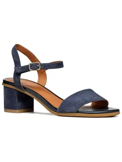 Geox Sandalen^Leder-Sandaletten "Aurely 50" in Dunkelblau