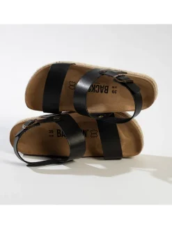 Leder-Sandaletten 