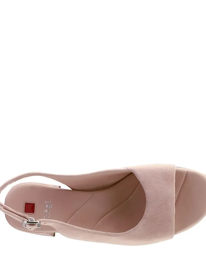 Högl Sandalen^Leder-Sandaletten "Elsa" in Rosa