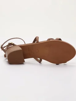 Leder-Sandaletten 