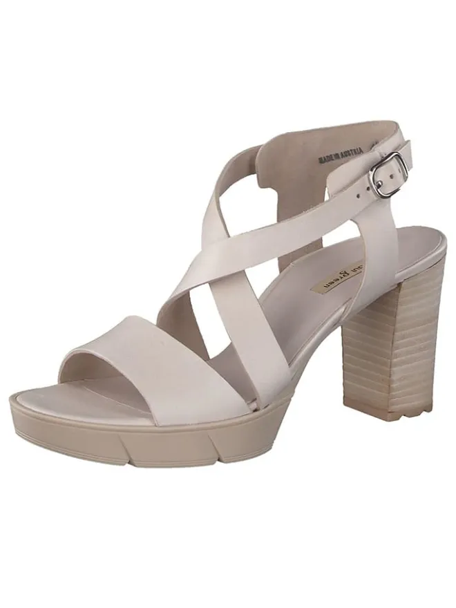 Paul Green Sandalen^Leder-Sandaletten in Beige