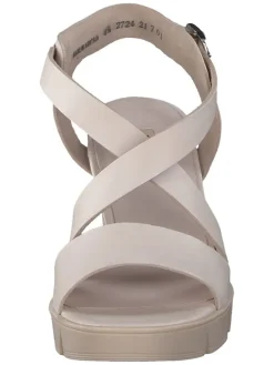 Paul Green Sandalen^Leder-Sandaletten in Beige