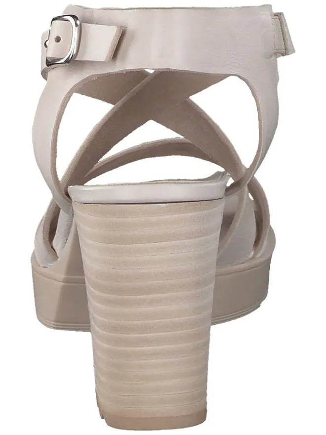 Paul Green Sandalen^Leder-Sandaletten in Beige