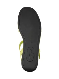 Leder-Sandaletten in Grün><noscript><img width=
