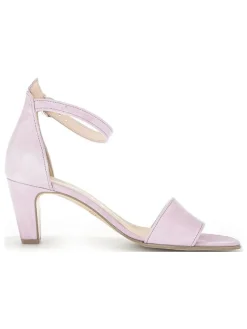 Gabor Sandalen^Leder-Sandaletten in Rosa