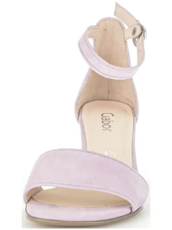Gabor Sandalen^Leder-Sandaletten in Rosa