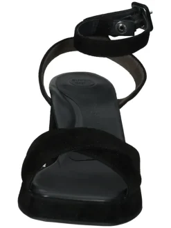 Paul Green Sandalen^Leder-Sandaletten in Schwarz