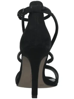 Leder-Sandaletten in Schwarz><noscript><img width=