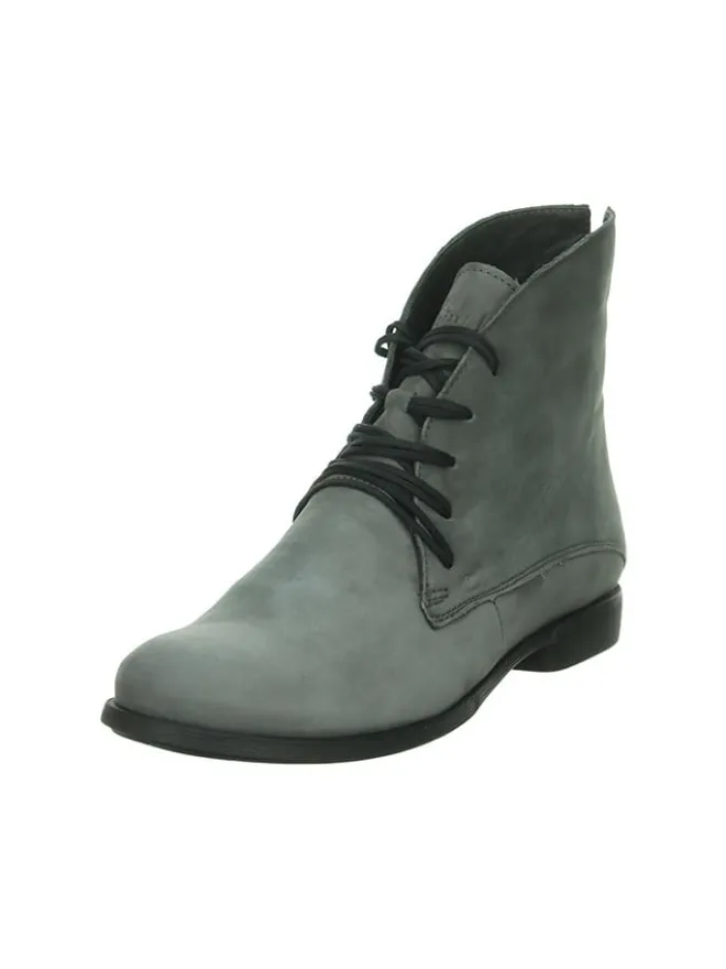 Think! Schnürschuhe^Leder-Schnprschuhe in Grau