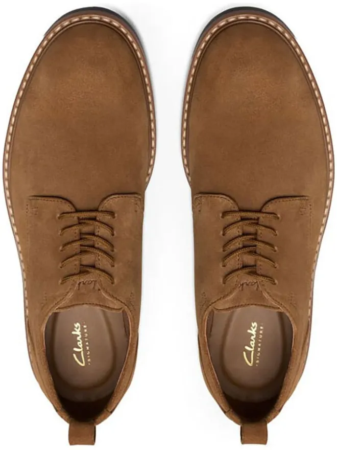 Leder-Schnürschuhe "Aldwin" in Hellbraun>Clarks Sale