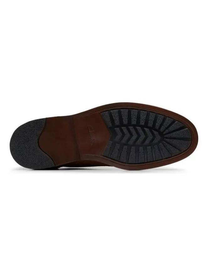 Leder-Schnürschuhe "Aldwin" in Hellbraun>Clarks Sale