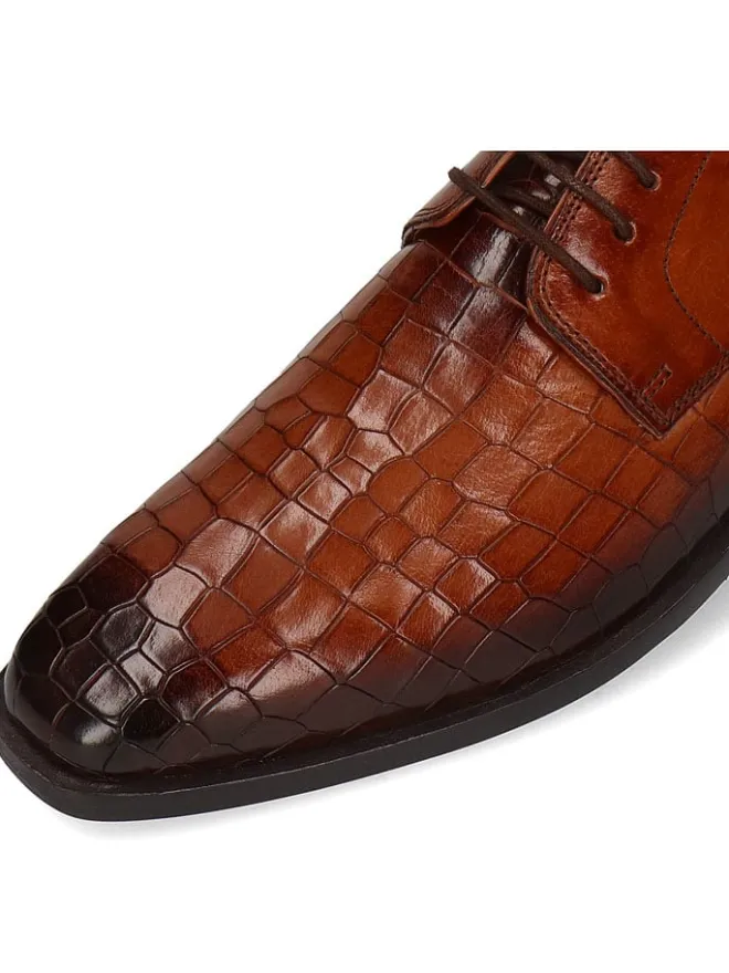 MELVIN & HAMILTON Schnürschuhe^Leder-Schnürschuhe "Alex 1" in Braun